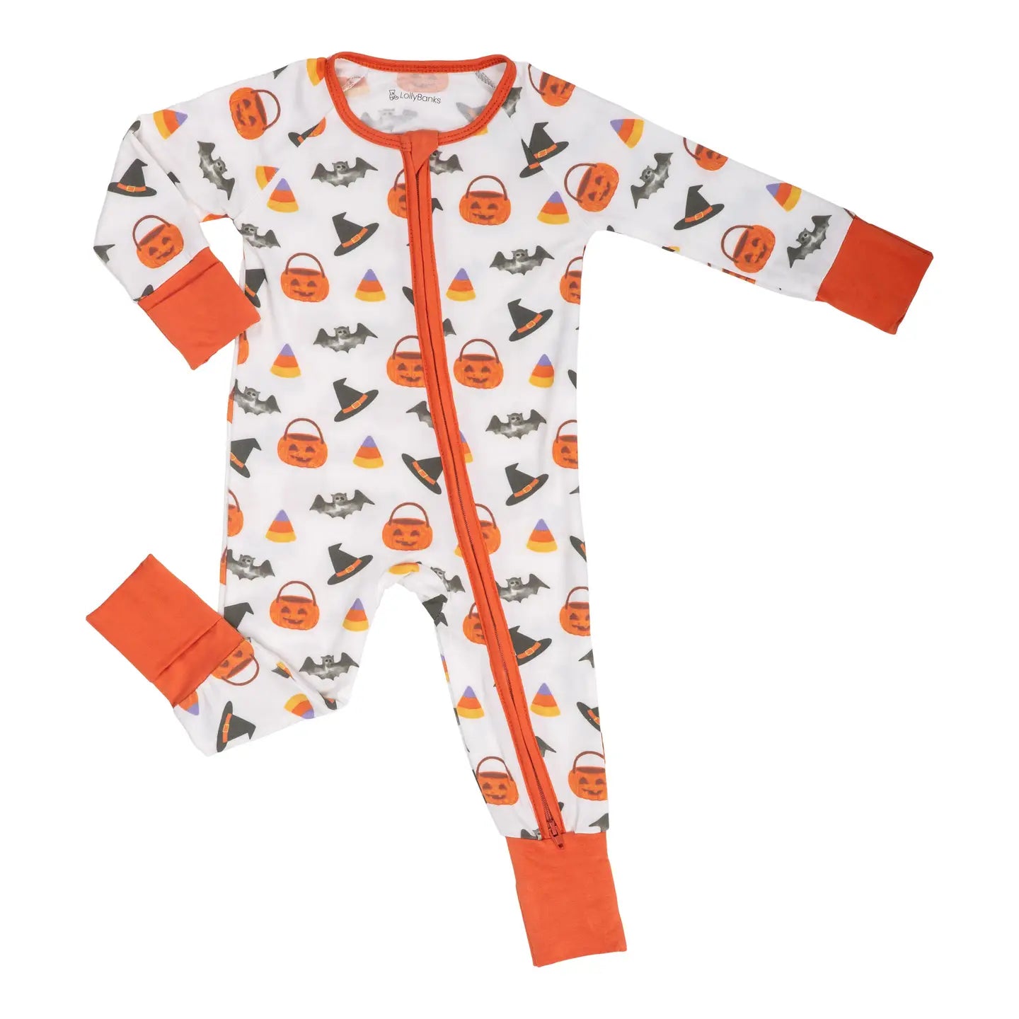Bamboo Baby Convertible Zipper Pajama Halloween